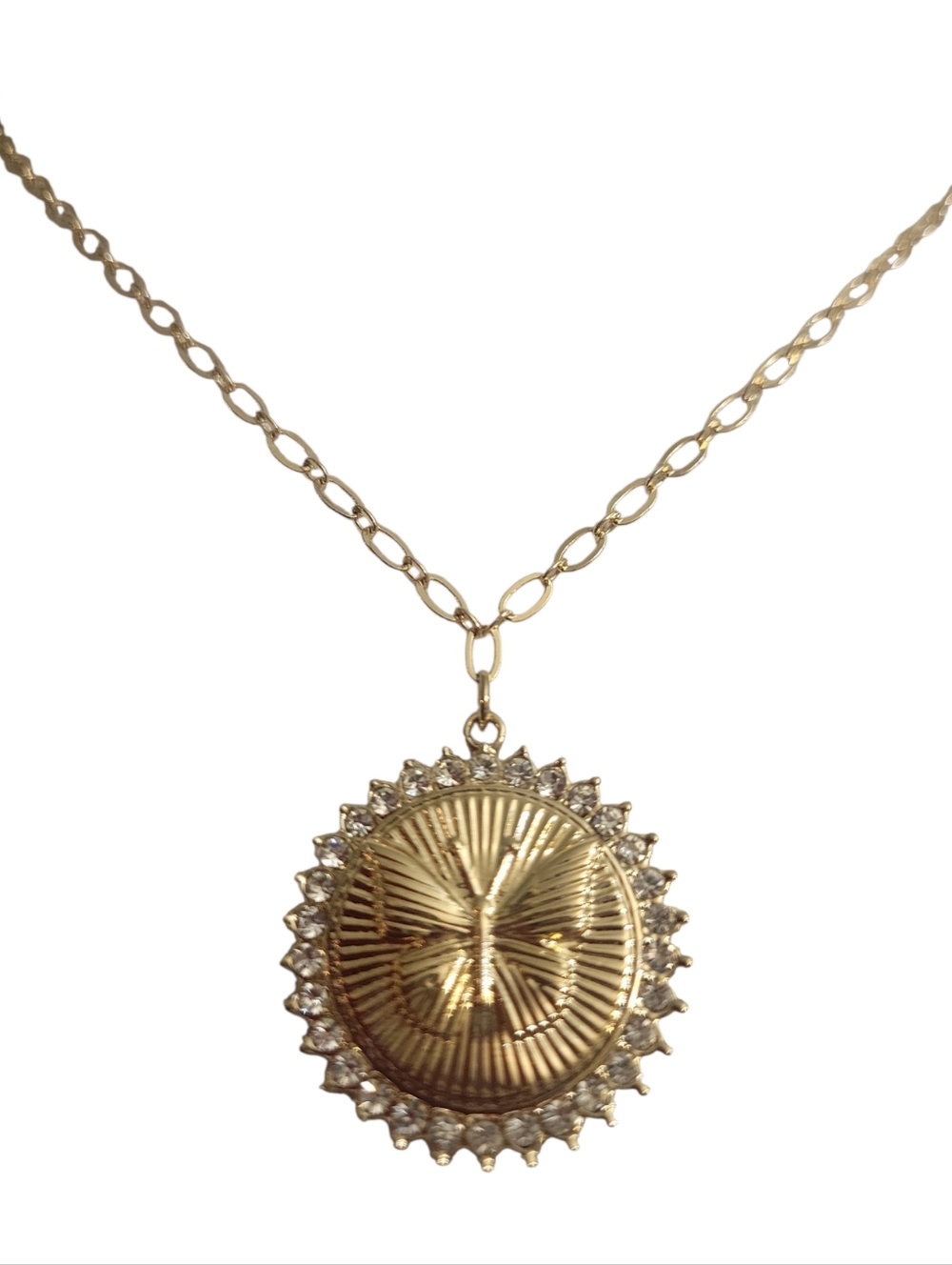 Park Lane Premium Sparkle Box Necklace with Butterfly Pendant - Picture 3 of 4
